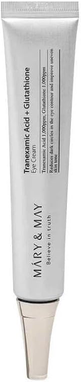 MARY & MAY Tranexamic Acid + Glutathion Eye Cream - 12ml