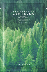 SKIN1004 Tea-Trica Soothing Face Mask with Tea Tree and Centella Asiatica for Oily and Acne Prone Skin
