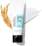 COSRX Ultimate Nourishing Rice Overnight Spa Mask, 60ml / 2.02 fl.oz | Rice Extract 68% and Niacinamide 2%, Korean Skin Care, Animal Testing Free, Paraben Free