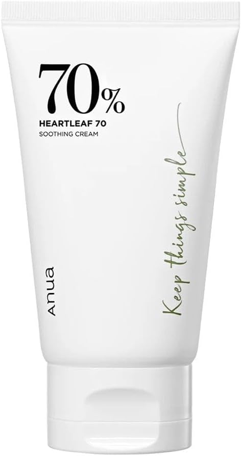 ANUA HEARTLEAF 70% SOOTHING CREAM 100ml