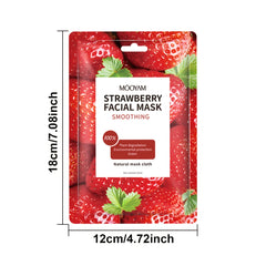 Glow & Hydrate – 11 Korean Fruit Masks by MOOYAM