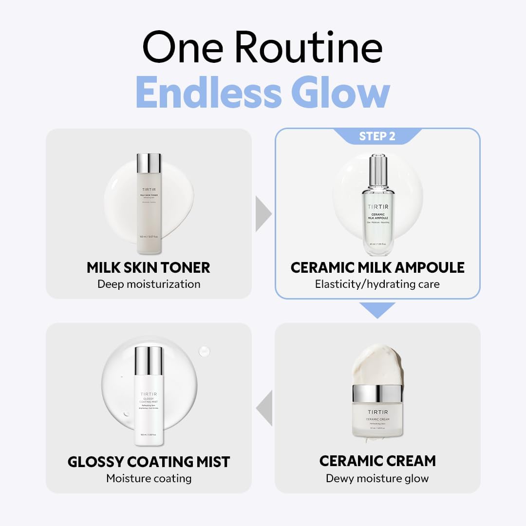 TirTir - Ceramic Milk Ampoule 40 ml/Skin care /40