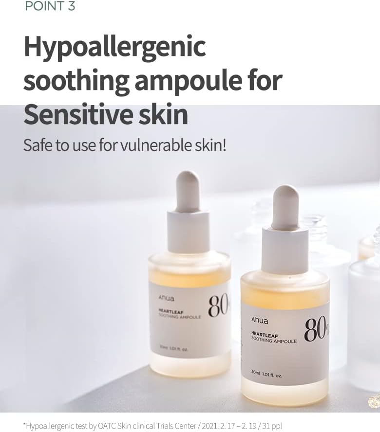 Anua Soothing Ampoule for Irritated Skin 30ml