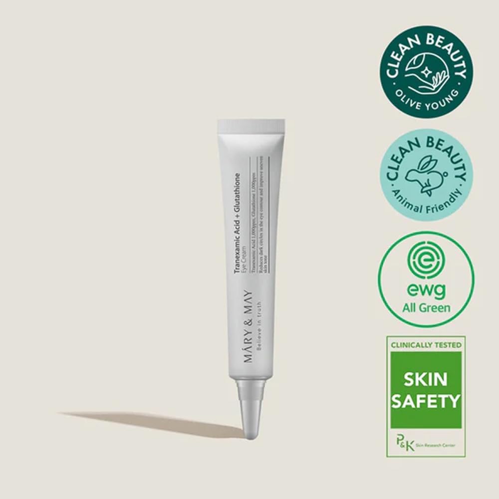 MARY & MAY Tranexamic Acid + Glutathion Eye Cream - 12ml