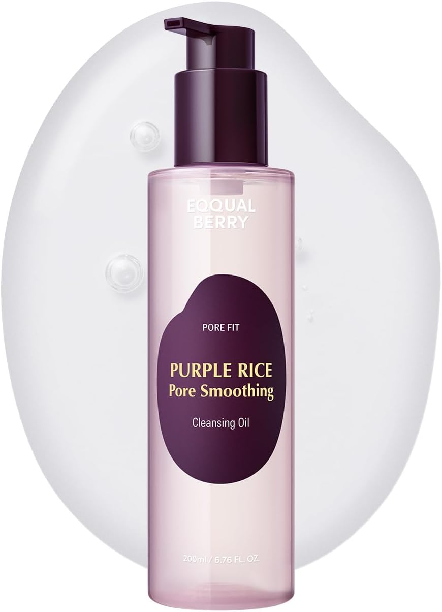 EQQUALBERRY Purple Rice Pore Smoothing Cleansing Oil 200m