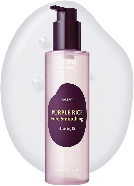 EQQUALBERRY Purple Rice Pore Smoothing Cleansing Oil 200m 870