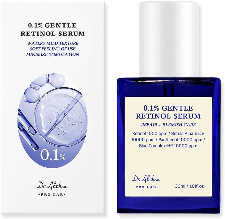 Dr.Althea 0.1 Gentle Retinol Serum - Korean skincare, 1.01fl.oz