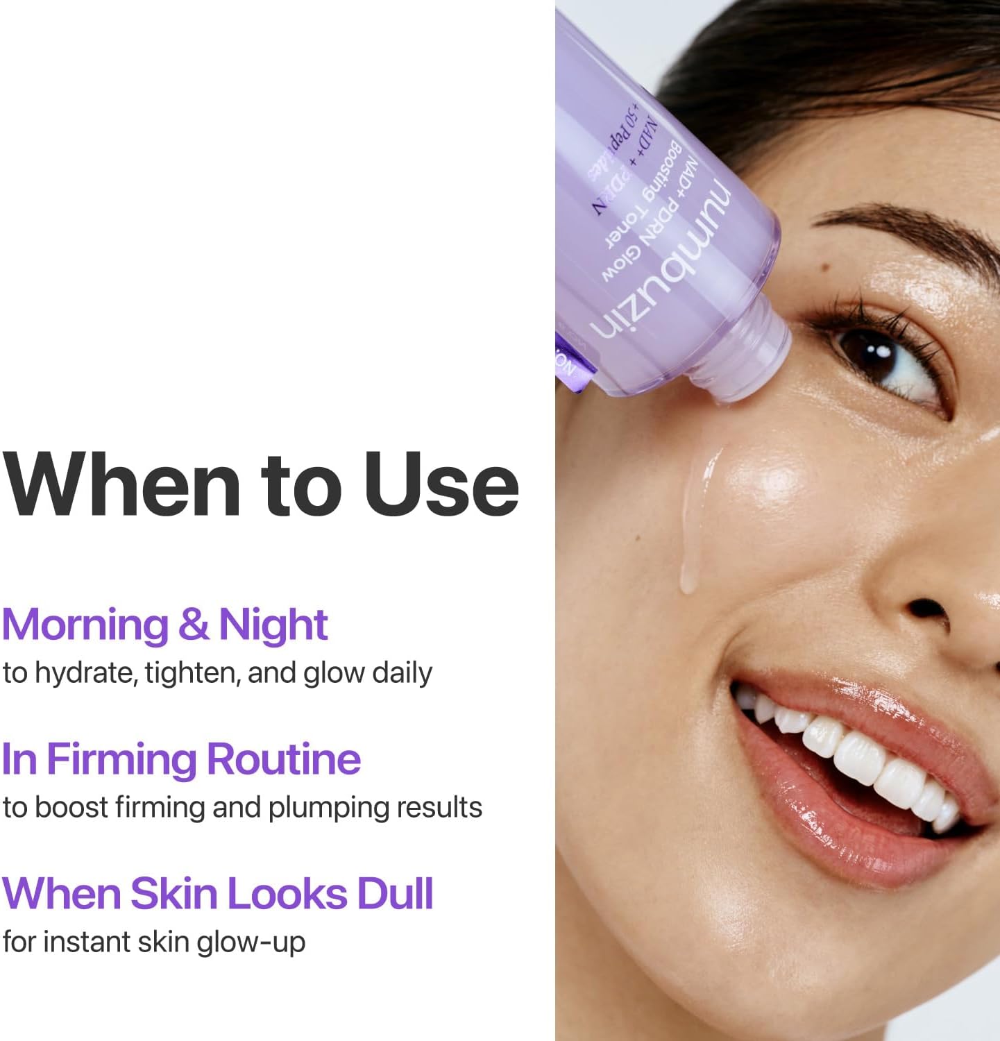 numbuzin No.9 Toner | NAD+ PDRN Glow Boosting Toner