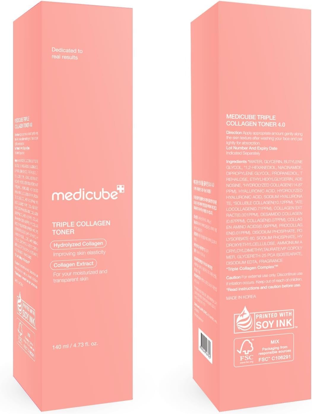 MEDICUBE Triple Collagen Toner (140 ml)