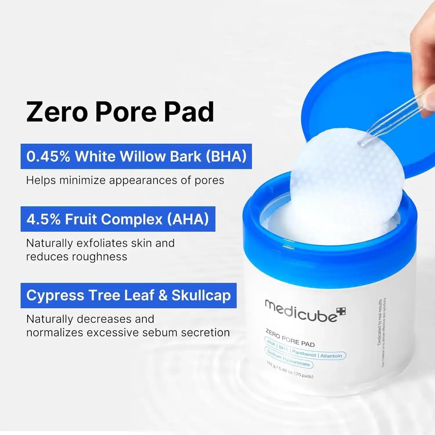 Medicube - Zero Pore Pad 155 g (70 pads)