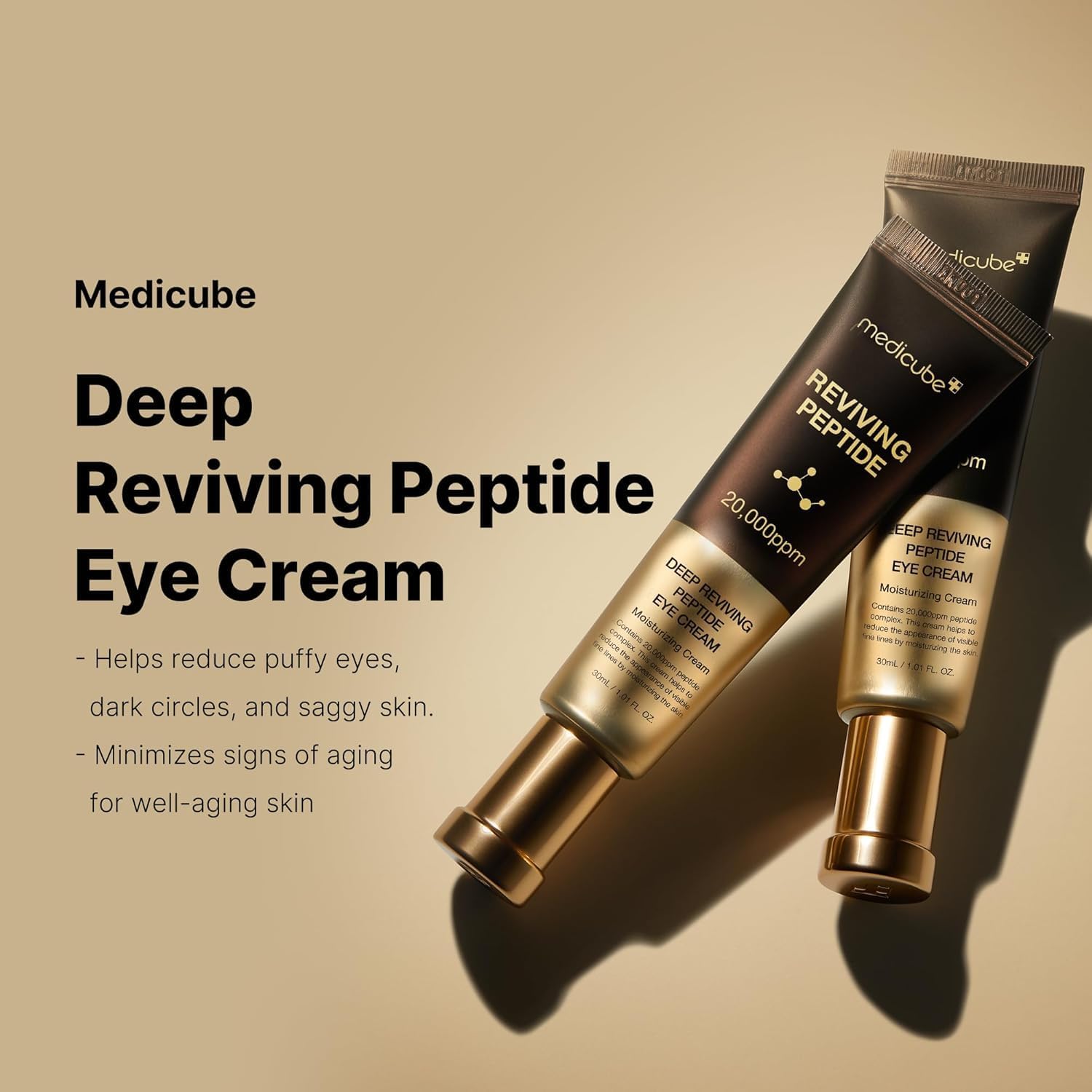 Medicube Deep Lifting Peptide Eye Cream 30ml
