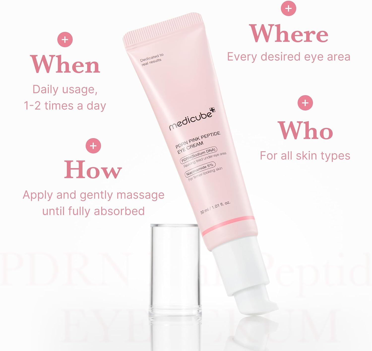 Medicube - *PDRN Pink* - Eye Contour Cream