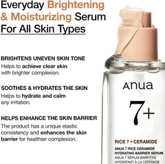 Anua 7 Rice Ceramide Hydrating Barrier Serum - 50Ml