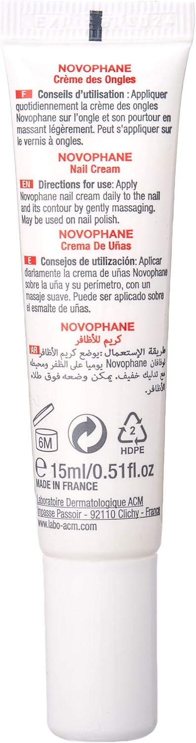 Acm Novophane Nail Cream 15 Ml, White