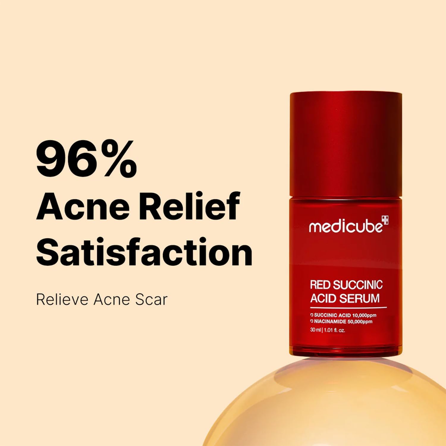 Medicube Red Succinic Acid Clarifying Serum 30ml