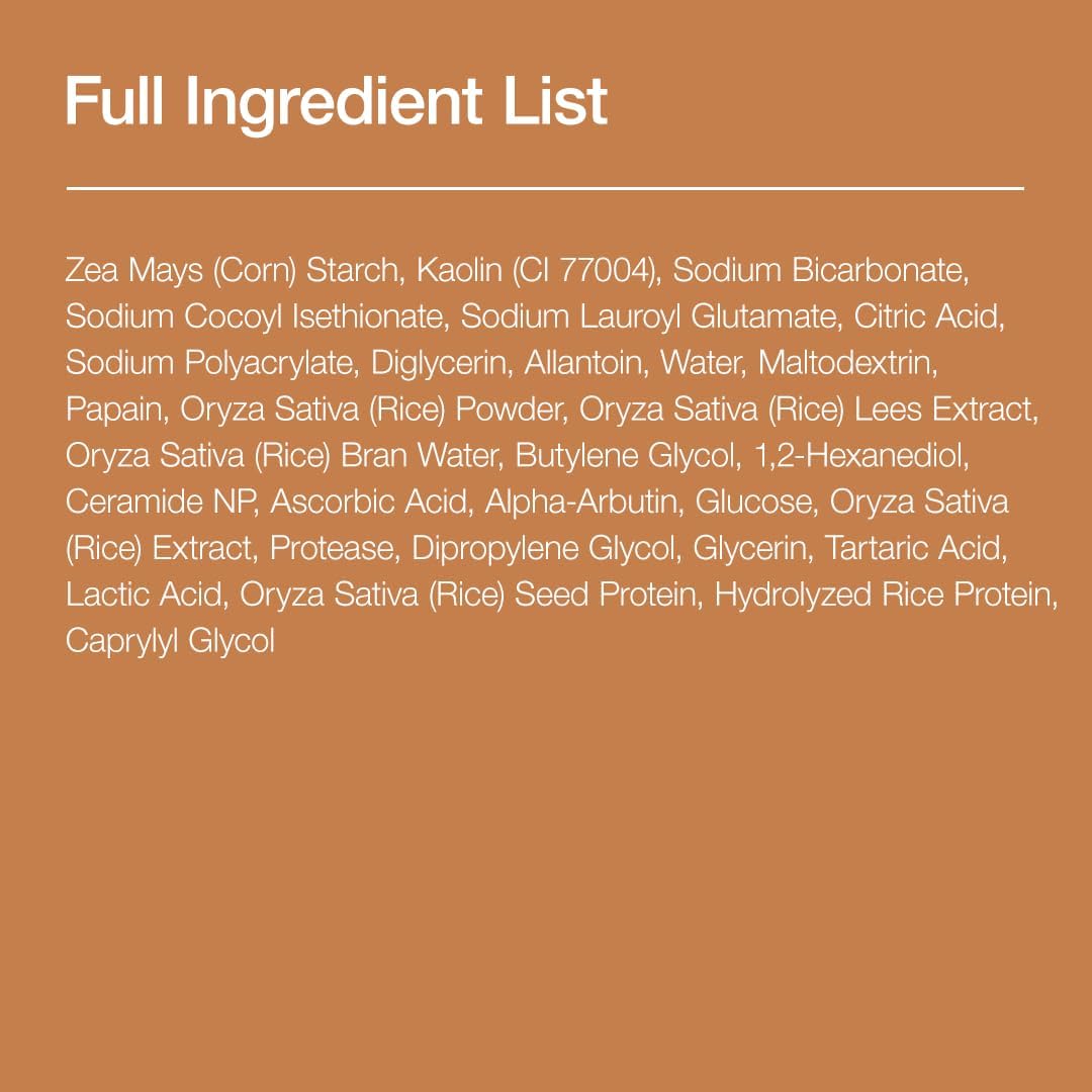 Anua Rice Enzyme Brightening Cleansing Powder 40g