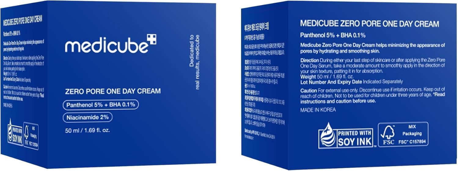 Medicube Zero Pore One Day Cream 50ml