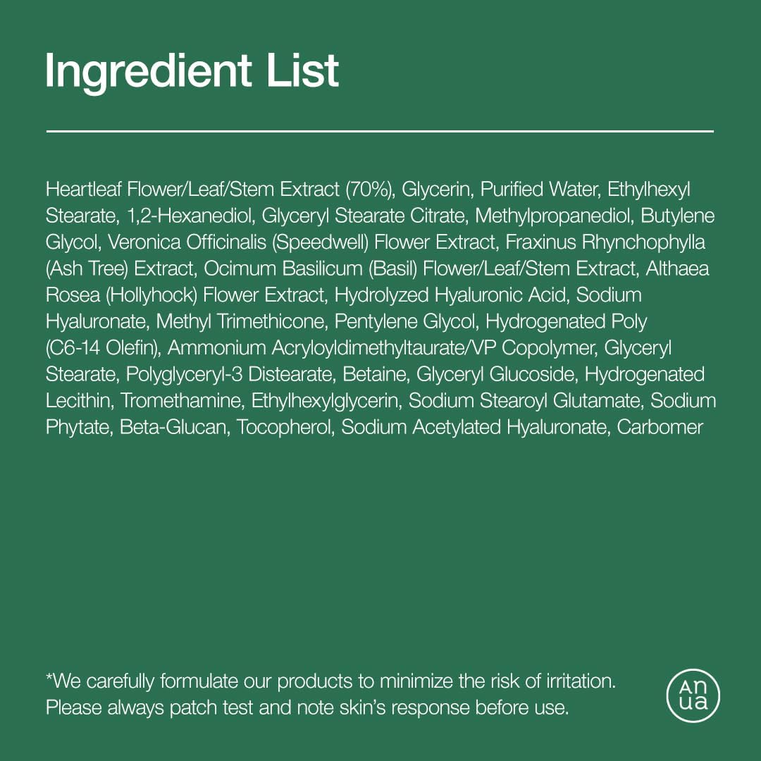 Anua Heartleaf 70% Daily Lotion 200ml l Relieves dry and sensitive skin