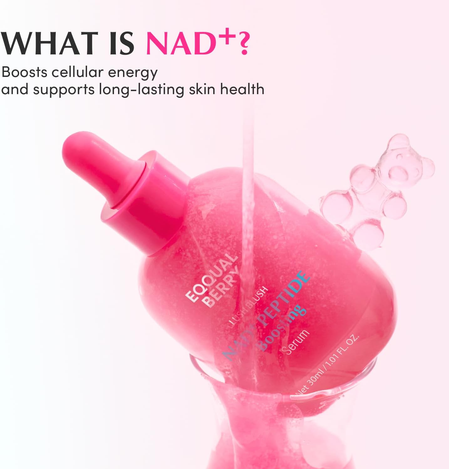 EQQUALBERRY NAD+ Peptide Boosting Smoothie Serum 30ml