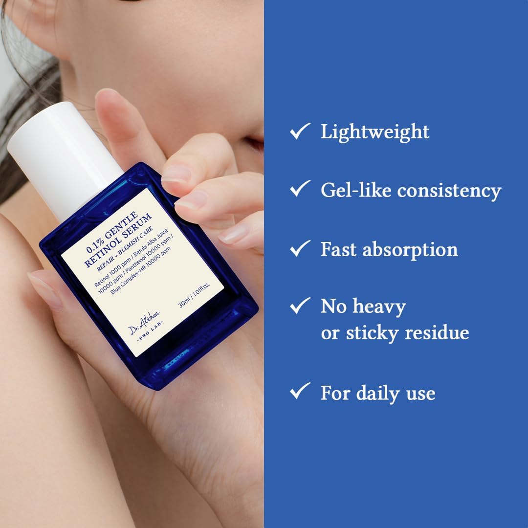 Dr.Althea 0.1 Gentle Retinol Serum - Korean skincare, 1.01fl.oz