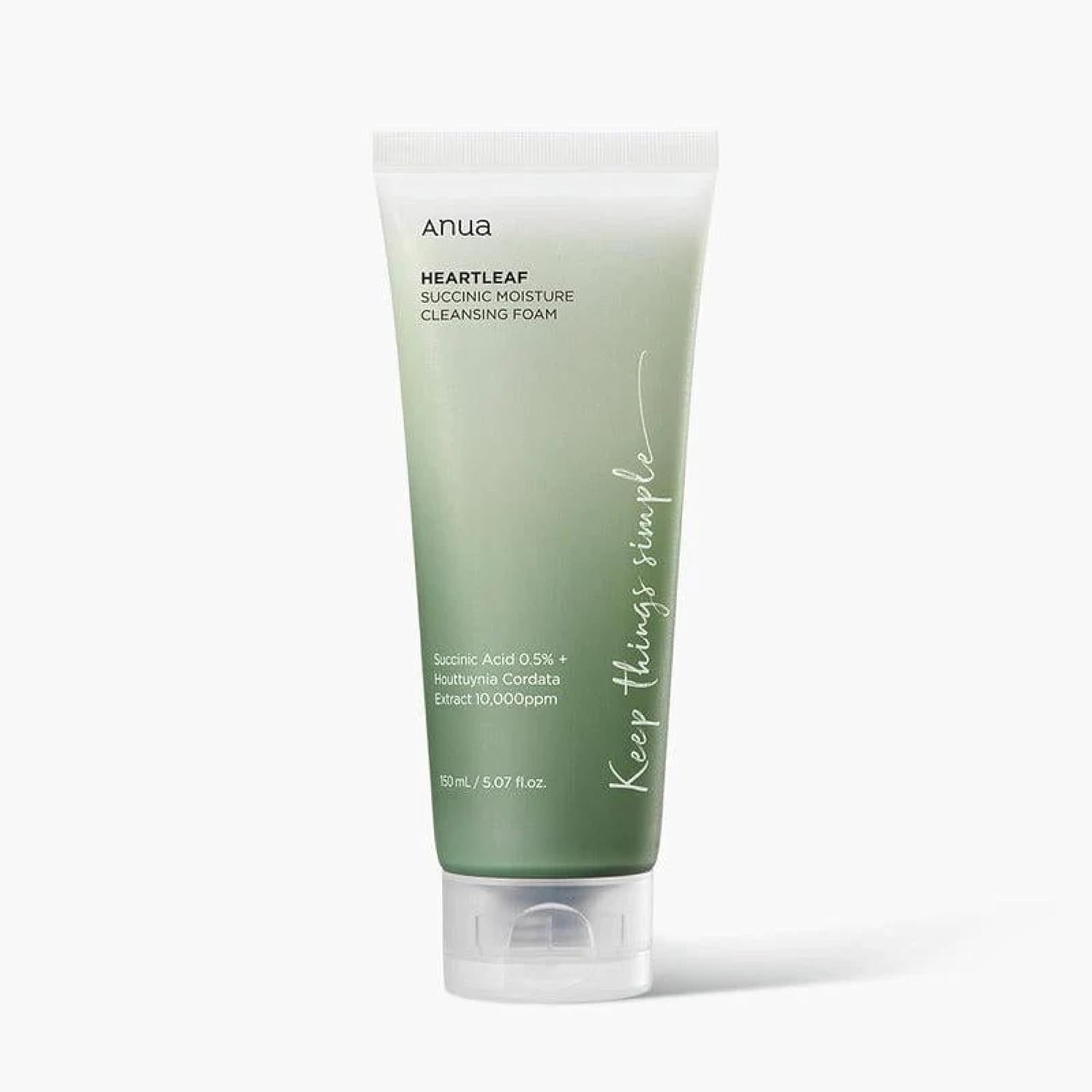 ANUA HEARTLEAF QUERCETINOL PORE DEEP CLEANSING FOAM 150 ML