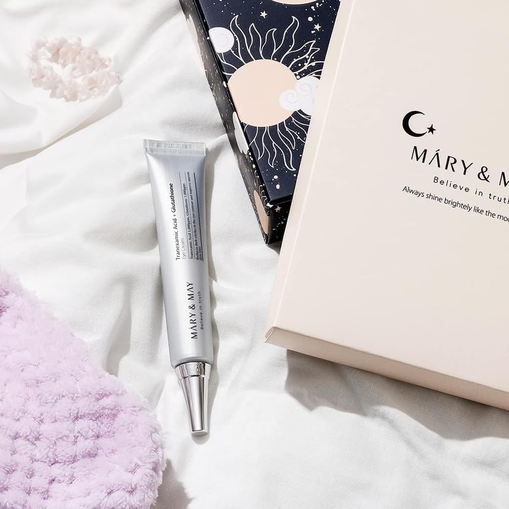 MARY & MAY Tranexamic Acid + Glutathion Eye Cream - 12ml