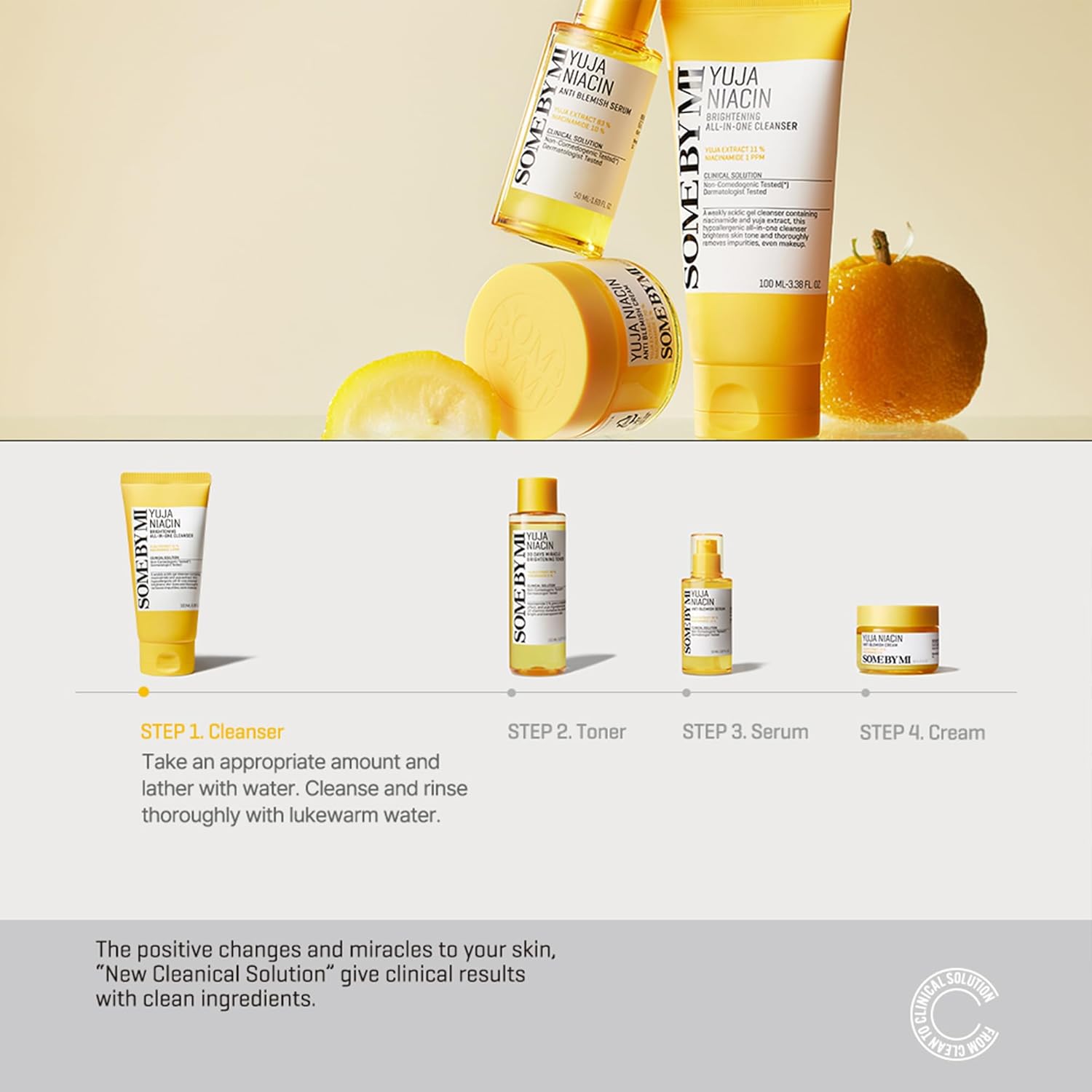 SOME BY MI Yuja Niacin Brightening All-in-one Cleanser 100 ml