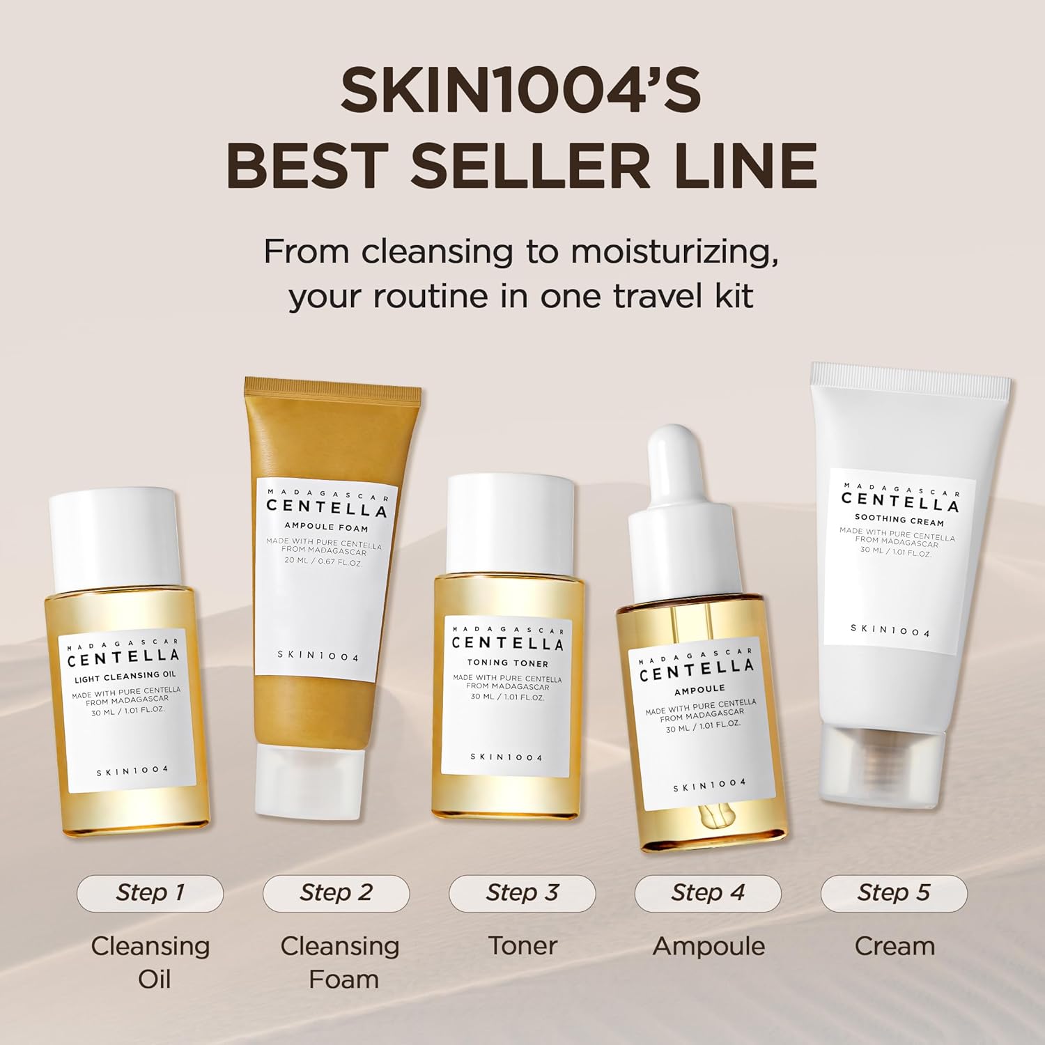 Skin1004 Madagascar Centella Travel Kit