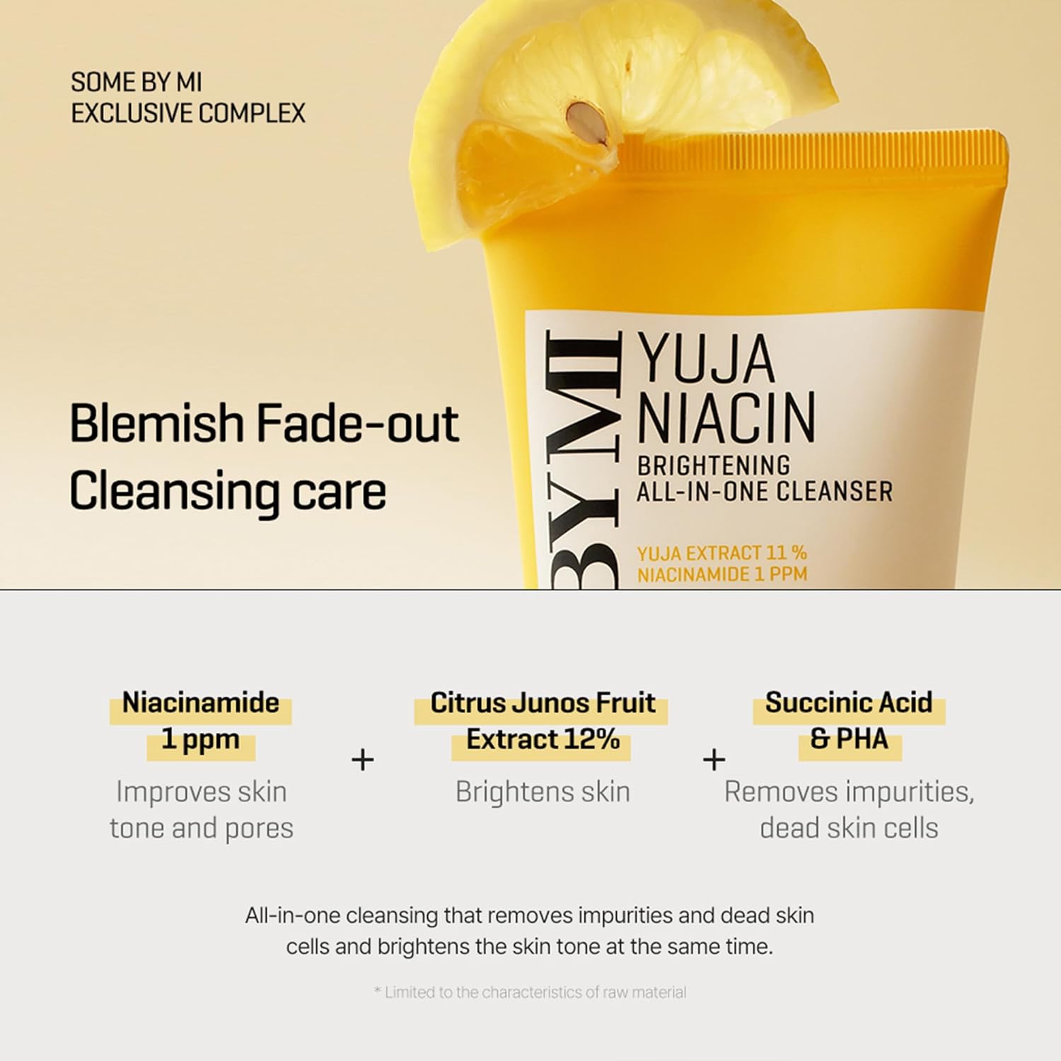 SOME BY MI Yuja Niacin Brightening All-in-one Cleanser 100 ml
