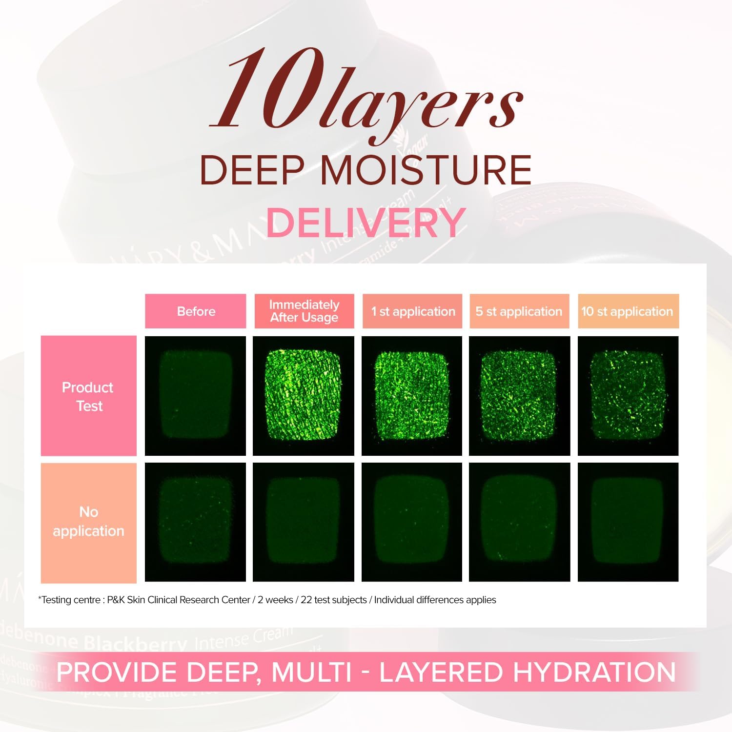 MARY & MAY Idebenone Blackberry Intense Cream 70g