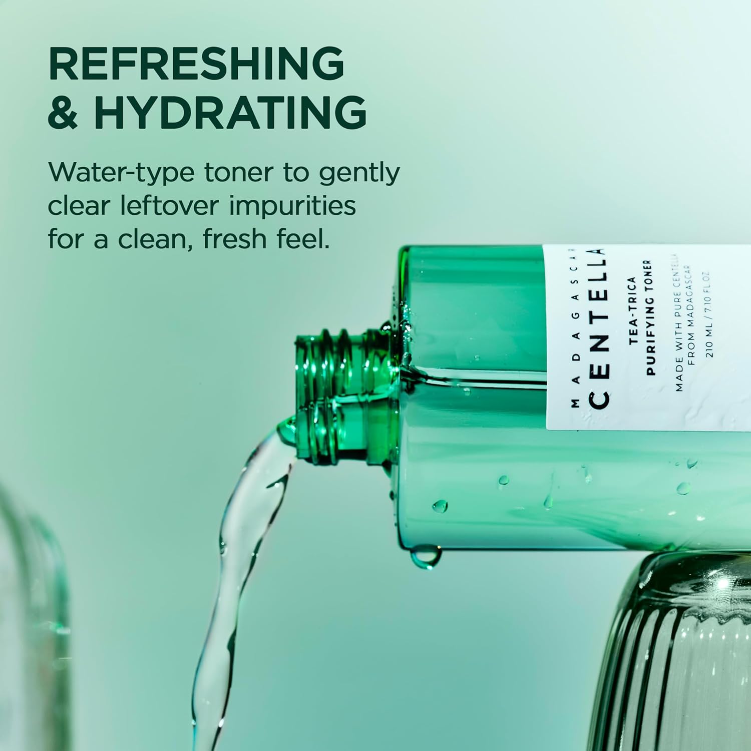 SKIN1004 Tea Trica Purifying Toner 210 ml - Acne Skin Relief Toner