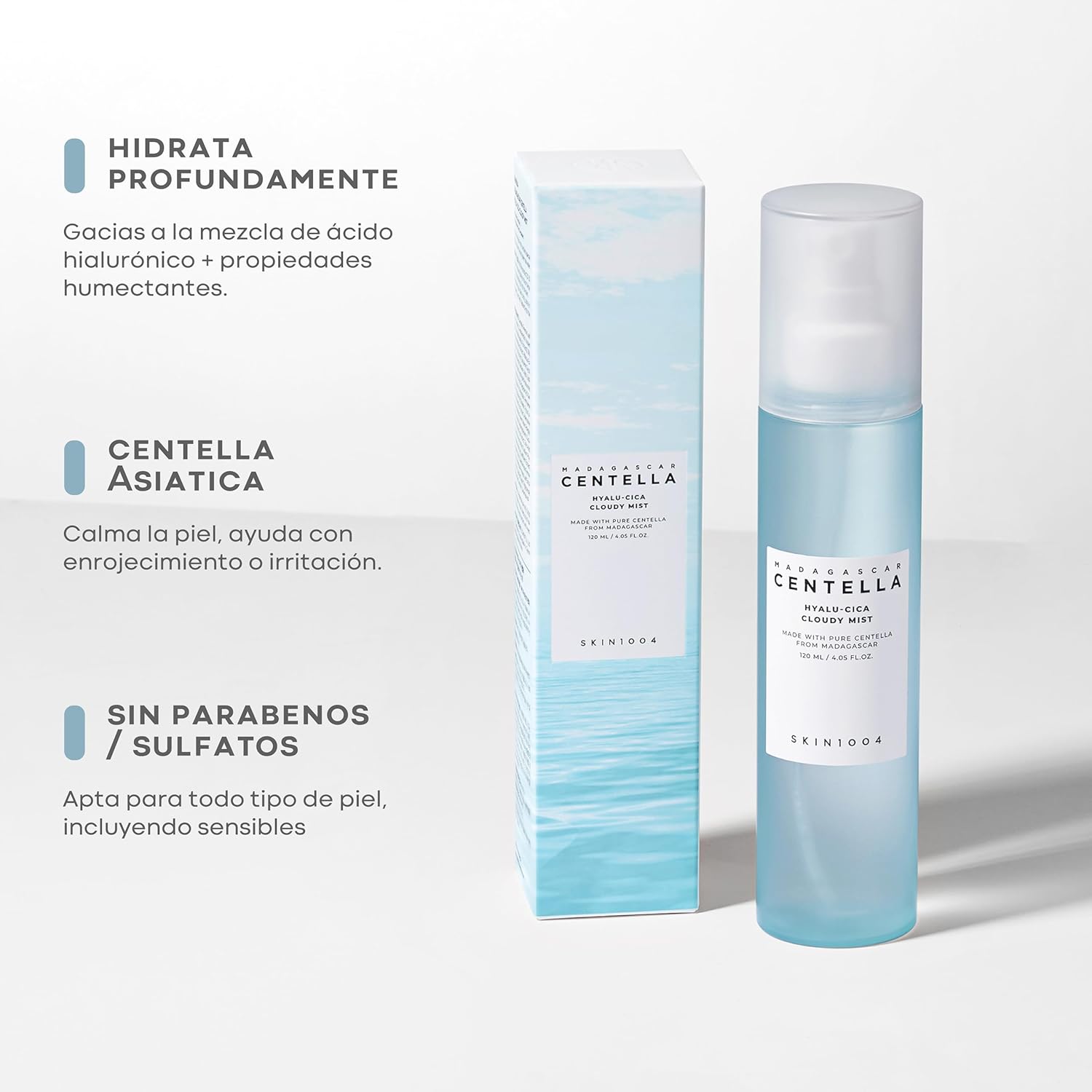 Skin1004 Madagascar Centella Hyalu-Cica Cloudy Mist 120 ml