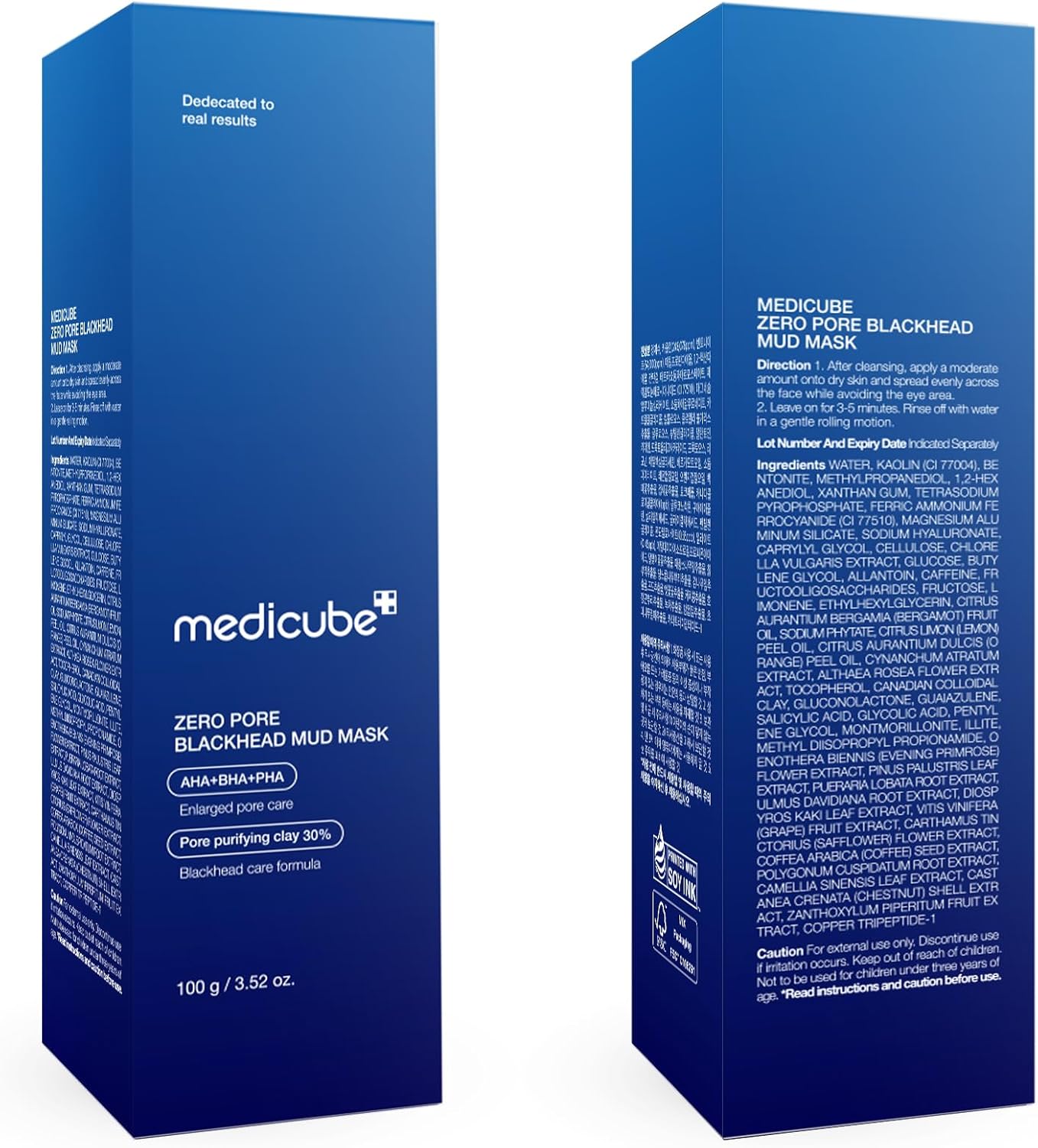 Medicube – Zero Pore Blackhead Mud Mask