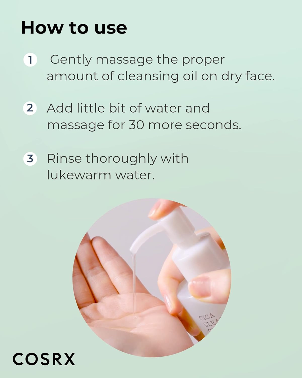 Cosrx Pure Fit Cica Clear Cleansing Oil 200Ml