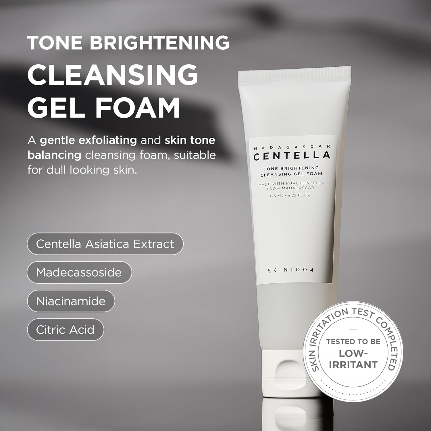 SKIN1004 Skin 1004 Madagascar Centella Tone Brightening Cleansing Gel Foam 125 ml