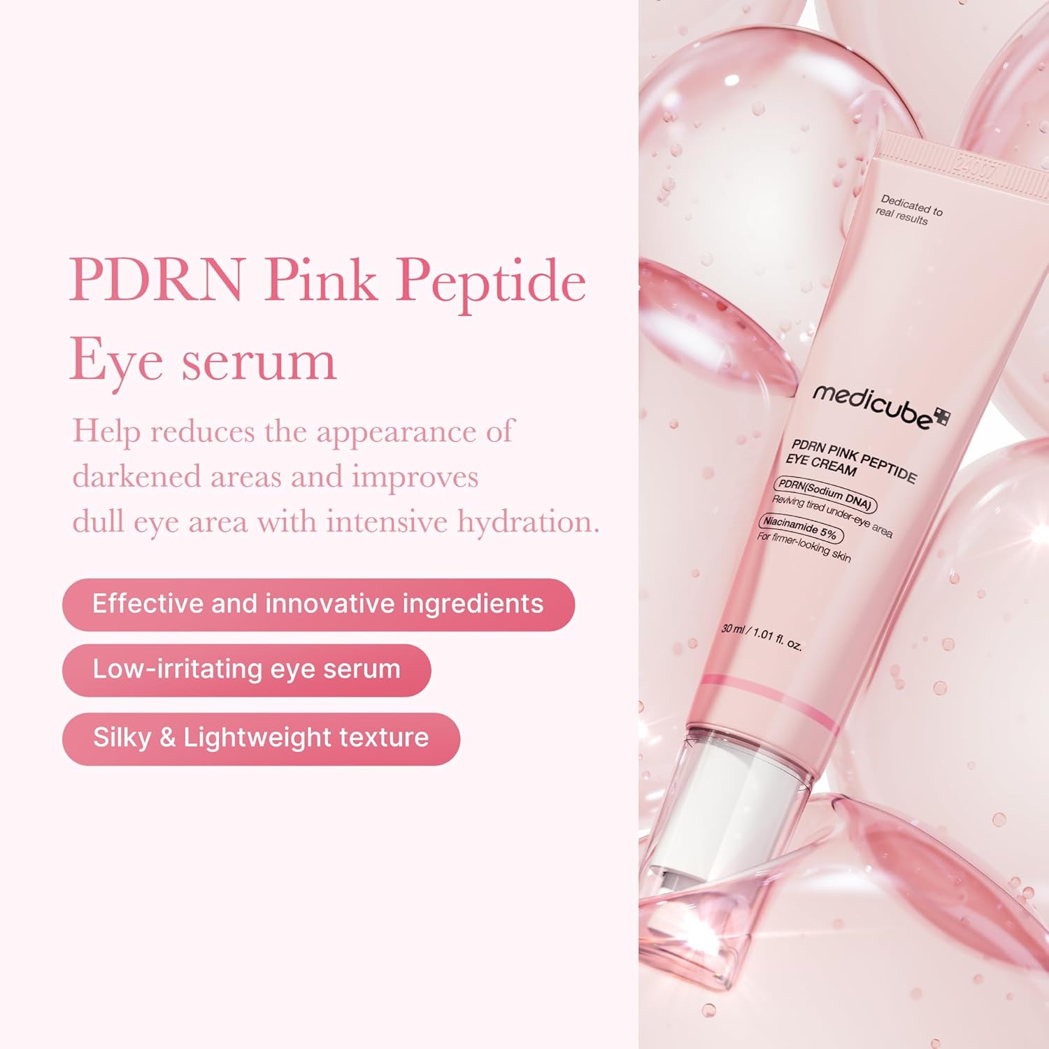 Medicube - *PDRN Pink* - Eye Contour Cream