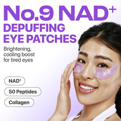 numbuzin No.9 Eye Patches | NAD+ Collagen Under Eye Patches | Dark Circles, Cooling, Puffy Eyes, Eyebags