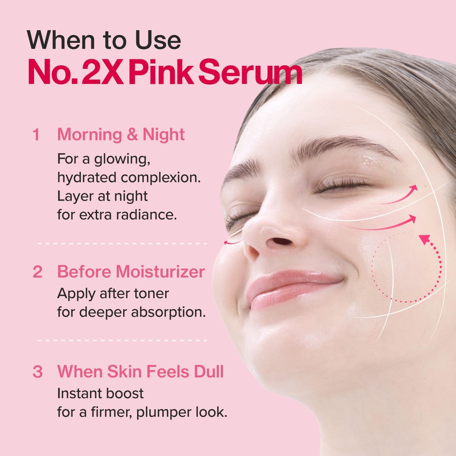 numbuzin No.2X Serum | Rose PDRN Collagen 2X Plumping Serum
