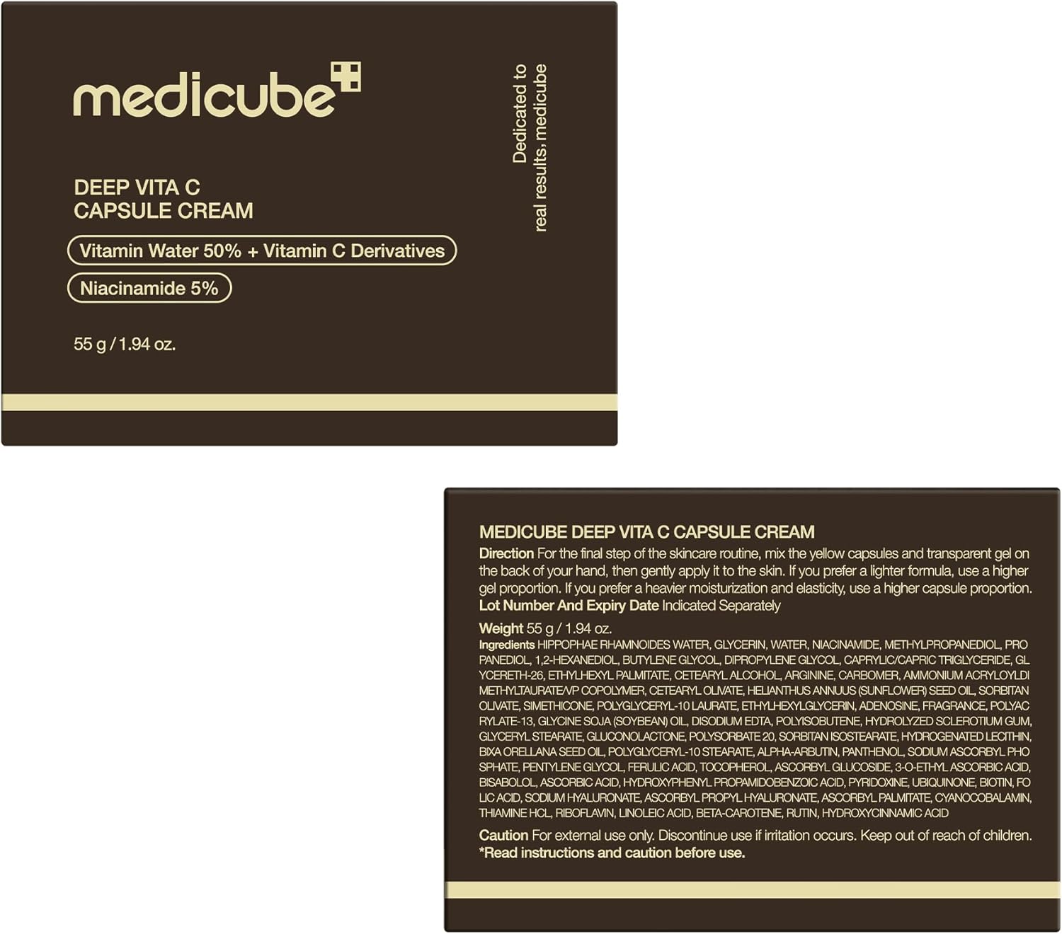 MediCube Deep Vitamin C Golden Capsule – 57ml