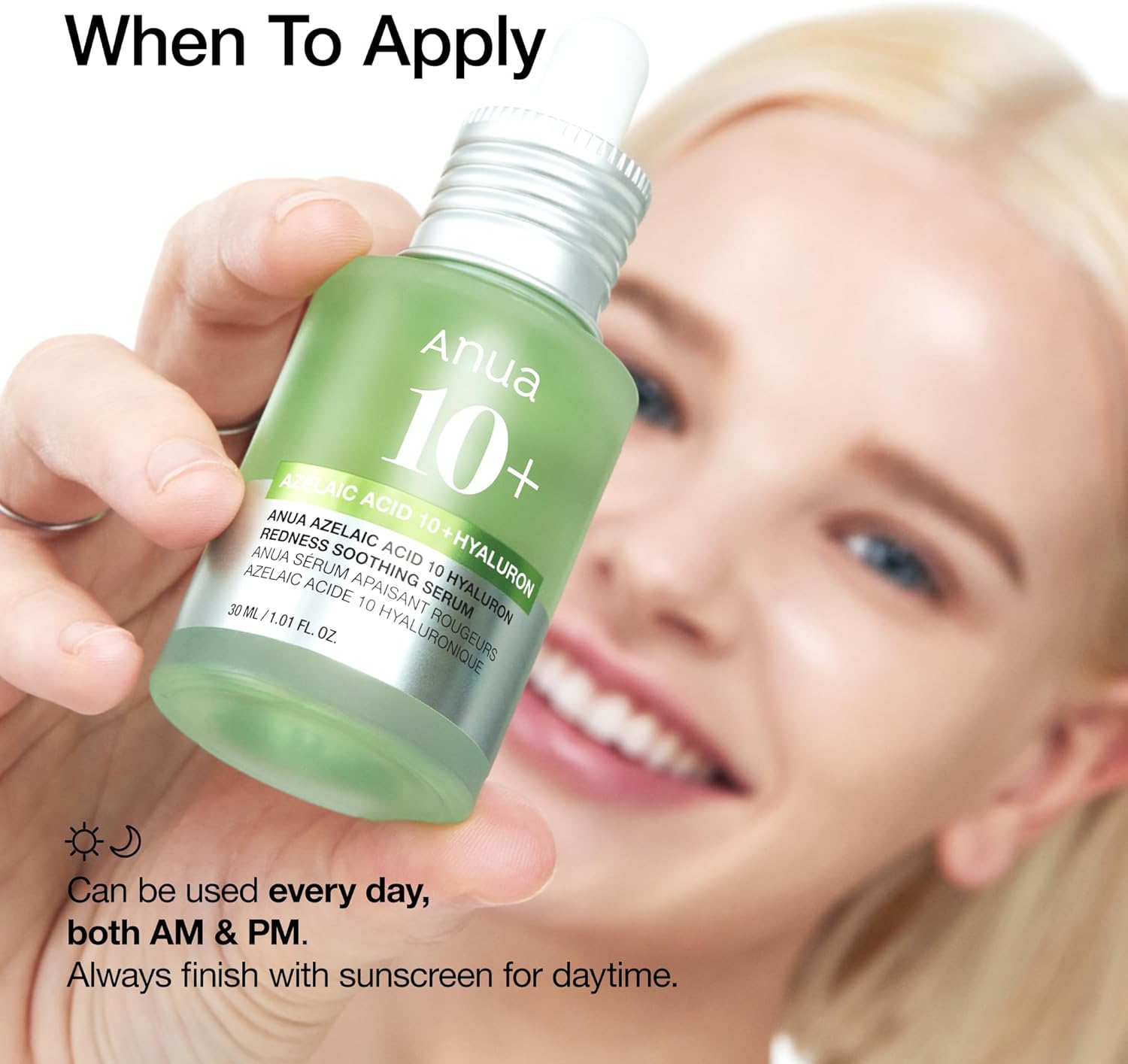 ANUA Azelaic Acid 10 Hyaluron Redness Soothing Serum