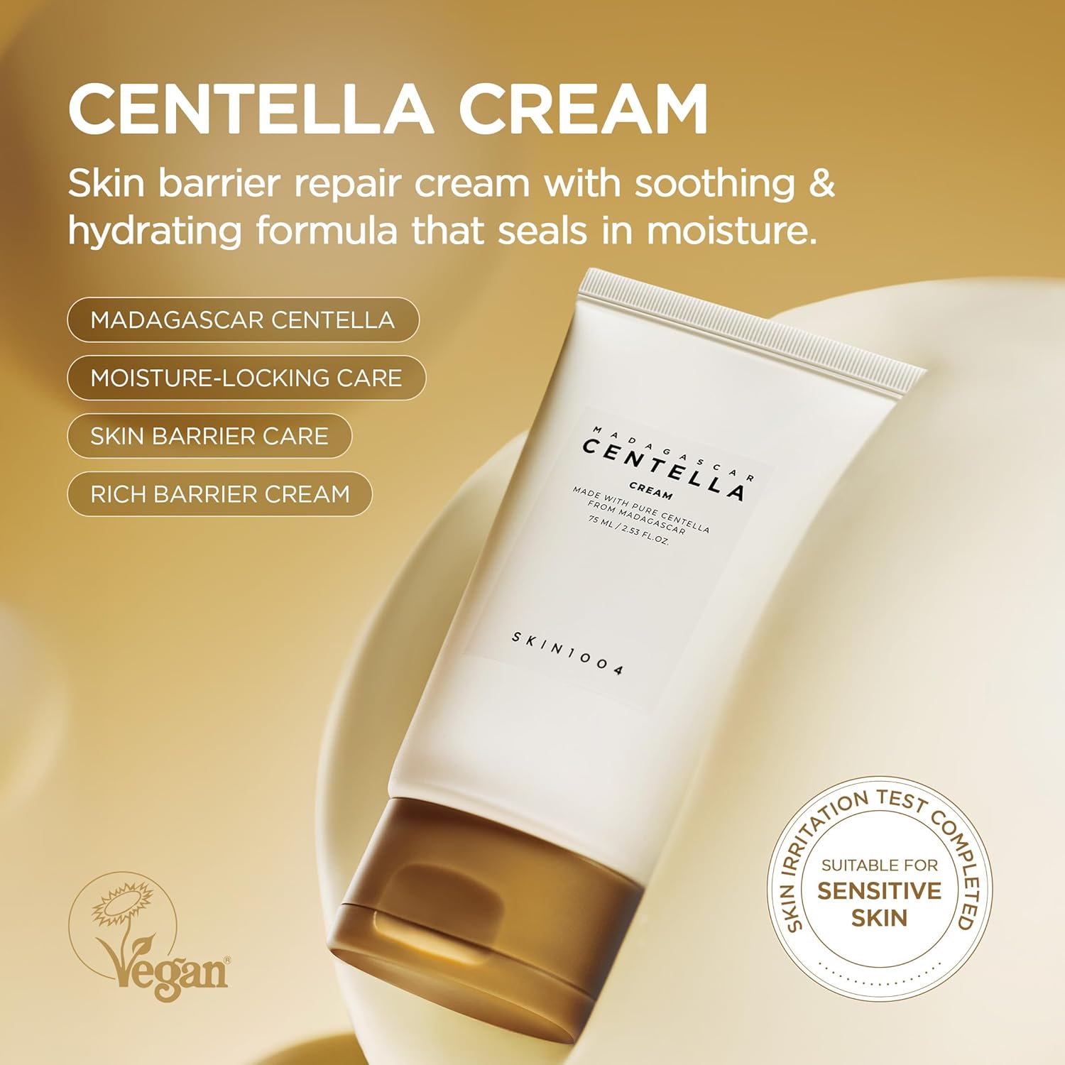 Skin1004 Madagascar Centella Cream - 75ml