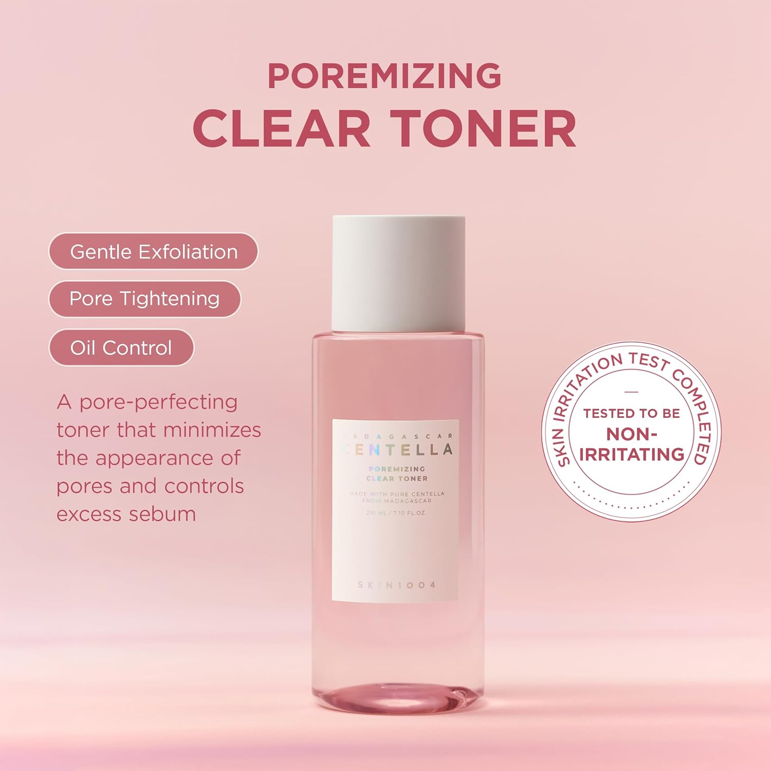 Skin1004 Madagascar Centella Poremizing Clear Toner - 210Ml