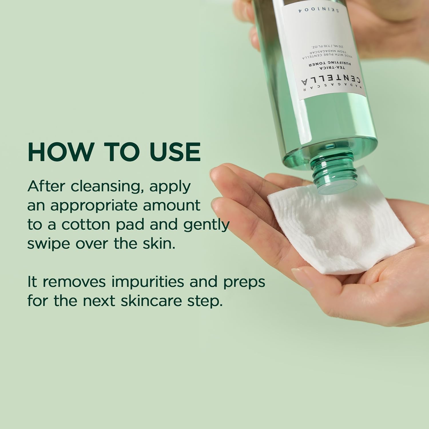 SKIN1004 Tea Trica Purifying Toner 210 ml - Acne Skin Relief Toner