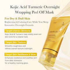 KOJIC ACID TURMERIC NIGHT WRAPPING MASK 75ml