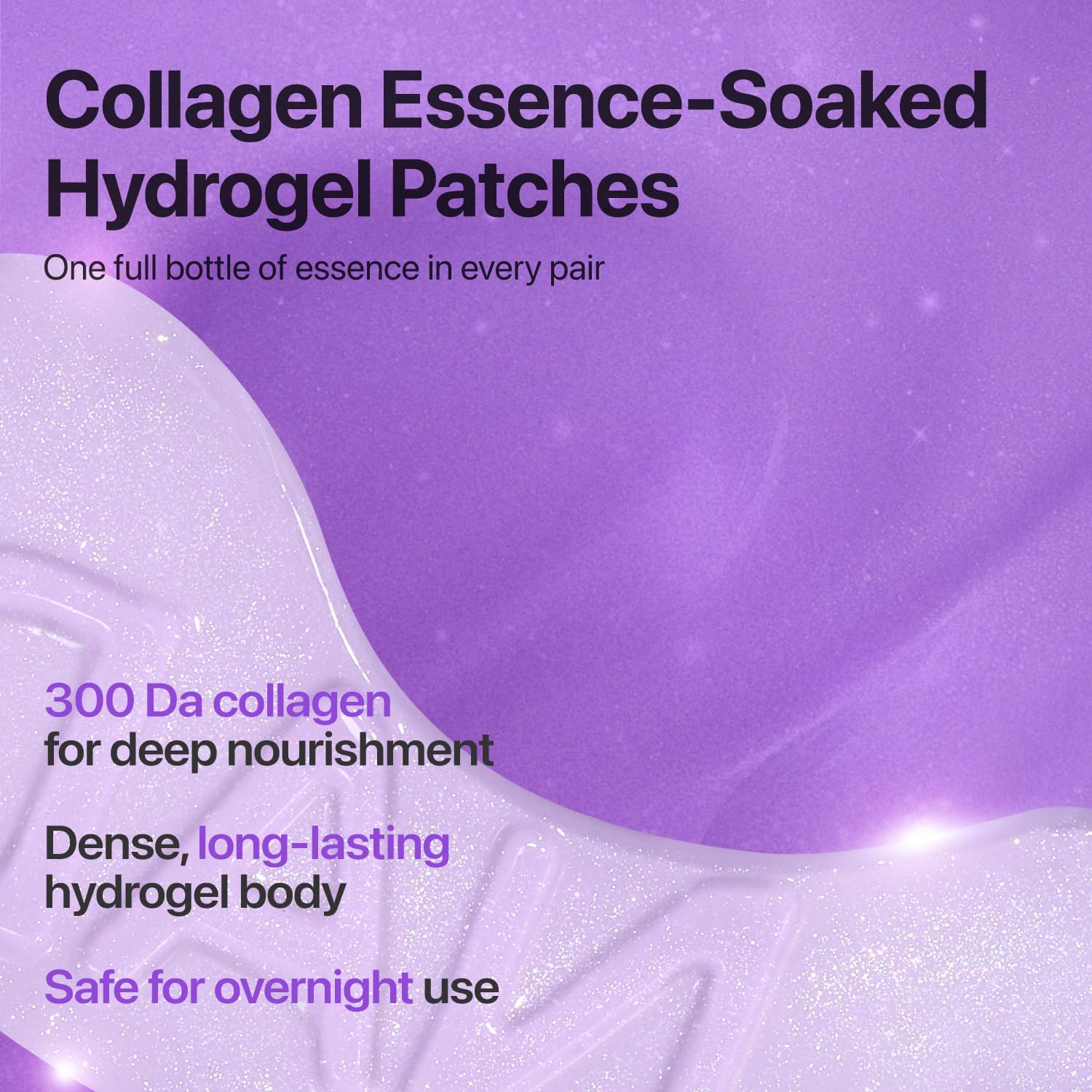 numbuzin No.9 Eye Patches | NAD+ Collagen Under Eye Patches | Dark Circles, Cooling, Puffy Eyes, Eyebags