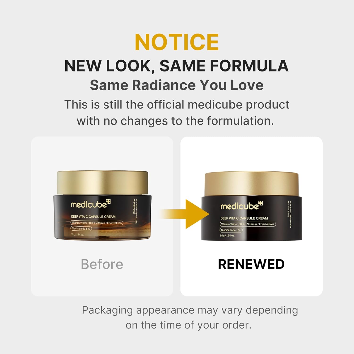 MediCube Deep Vitamin C Golden Capsule – 57ml