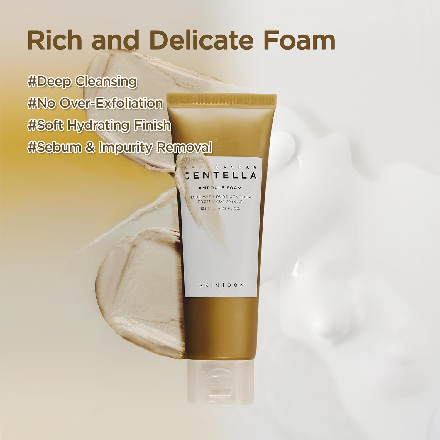 SKIN1004 Madagascar Centella Ampoule Foam, 125mL