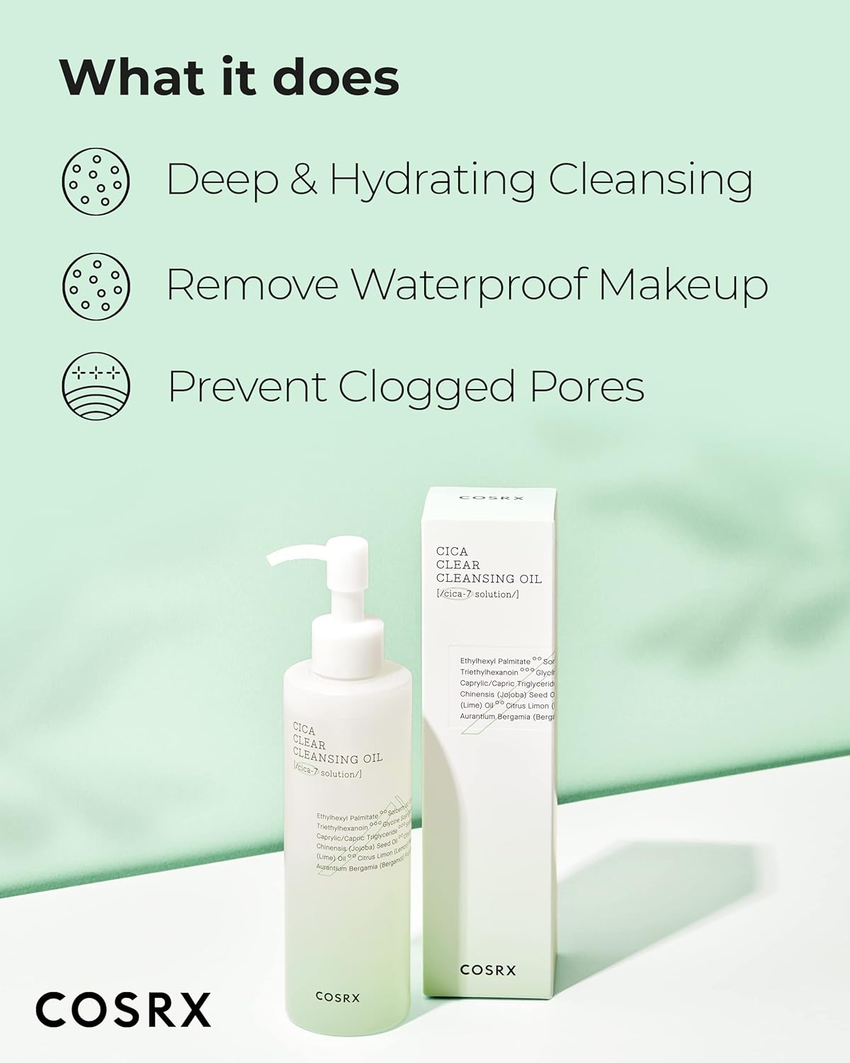 Cosrx Pure Fit Cica Clear Cleansing Oil 200Ml