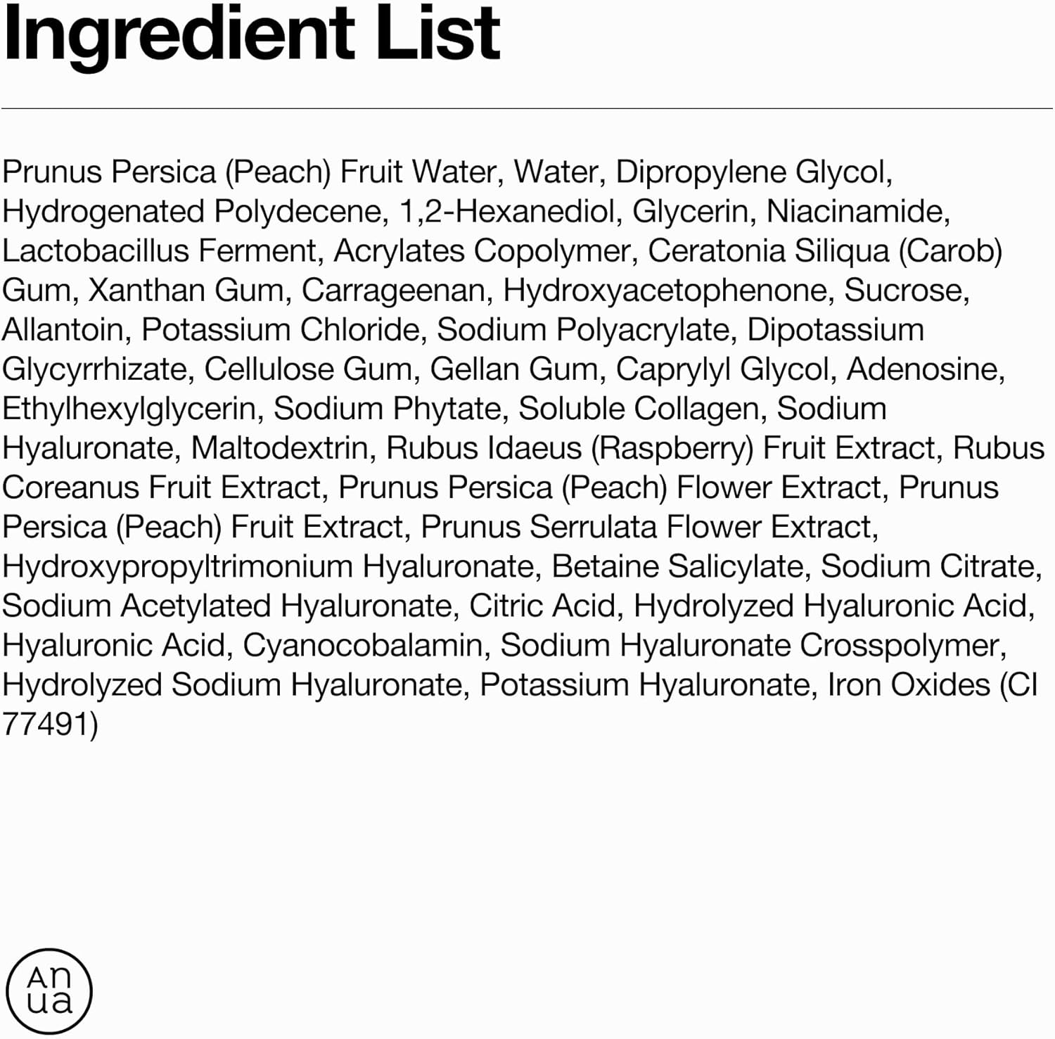 Anwa Peach Collagen Brightening Mask 70 Niacin