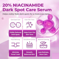 JUMISO Niacinamide 20 Serum - Korean Face Serum with Glutathione, TXA Tranexamic Acid and Centella Complex